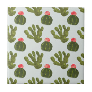 Coleção Llamarama Padrão de Cactus Cute