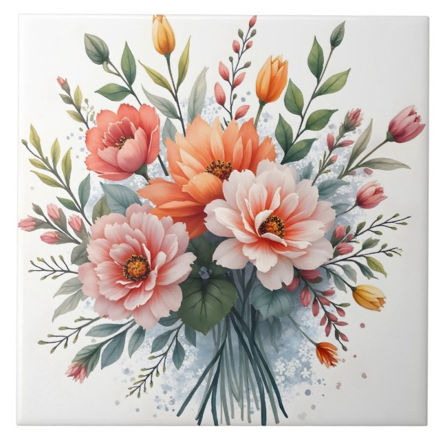 Coleção Luxuosa de Flores Silvestres Lindas e Popu (Frente)