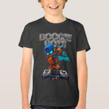 Coleção Marca WYNOT: Camiseta Boogie Bots-DJ Spark