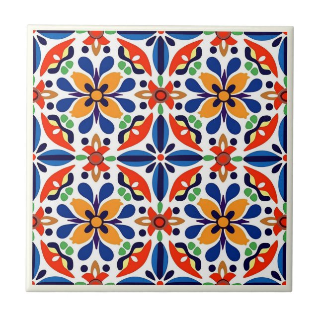 Coleção Mexicana de Azulejos Cerâmicos Talavera (Frente)