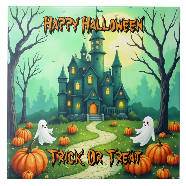 Coleção Moderna Assustadora de Halloween (Frente)