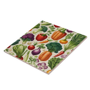 Coleção Moderna de Comidas Saudáveis de Vegetais F