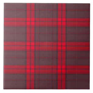 Coleção Moderna de Tartan Tradicional Vermelho xad