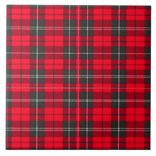 Coleção Moderna de Tartan Xadrez Tradicional Verme