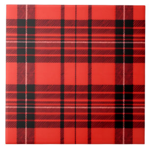 Coleção Moderna Tradicional Vermelha Xadrez Tartan