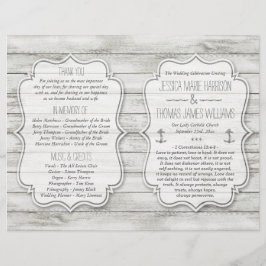 Coleção Náutica de Casamento de Madeira de Praia d
