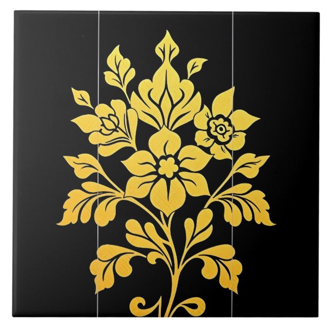 Coleção Popular de Luxo Floral Elegante (Frente)