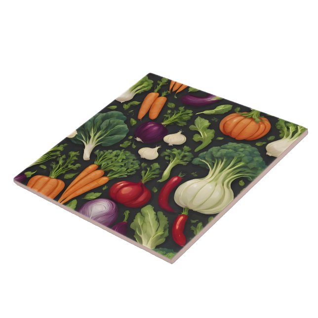 Coleção Popular Feliz de Vegetais Saudáveis (Lateral)