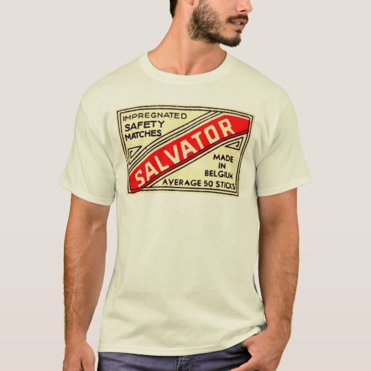 Coleção "Safety Matches" - Salvator - Bélgica Camiseta