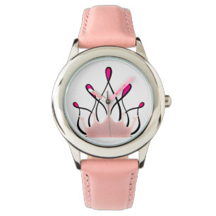 COLEÇÃO TMH - Bonito Fita rosa - Relógio de Fit