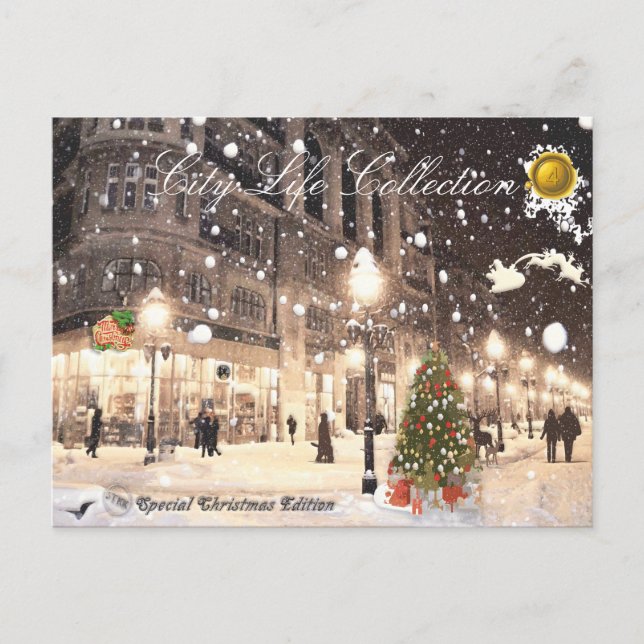 Coleção Vida Urbana #4 Cartão Postal (Frente)