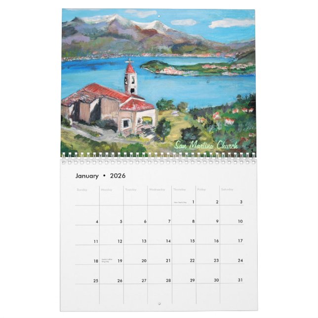 Coleções de viagem Art - Volume II - Calendário 20 (Jan 2026)