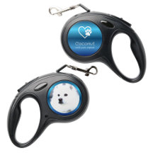 Coleira de Cachorro Personalizada Azul 'cheirar, p