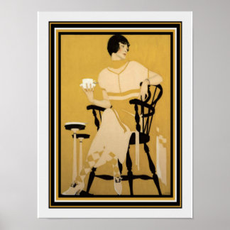 Coles Phillips "The Magic Hour" Deco Impressão 12 