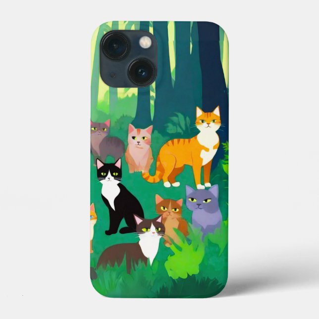 Coleta de Gatos em Glade Floresta Sombria (Verso)