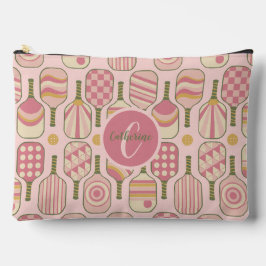 Coletes de Pickleball Rosa com Monograma