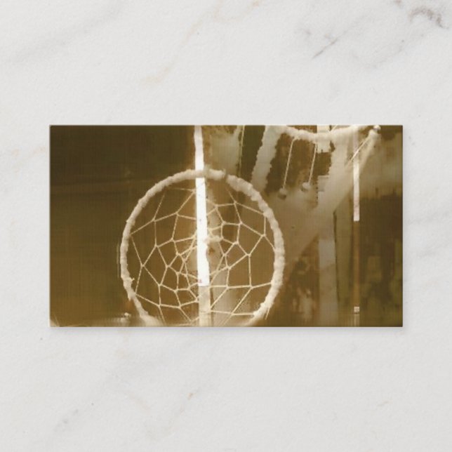 Coletor ideal, cartões de visitas de Dreamcatcher (Frente)