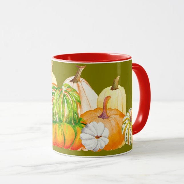 Colheita de Abóbora numa Caneca (2) (Frente Esquerda)