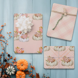 Colheita de Abóbora Rosa de Queda Personalizar Açã