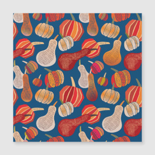 Colheita de Ação de Graças: Arte Vintage de Abóbor