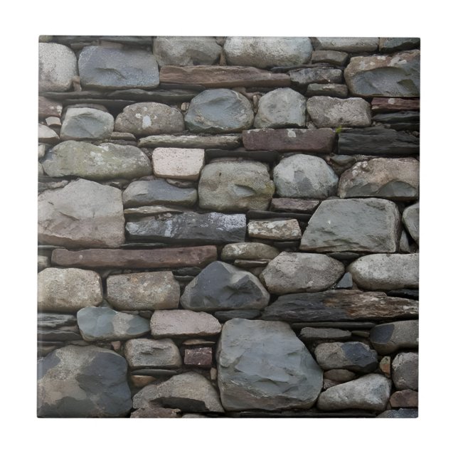 Colheita de Azulejo Pea gravel Basalt (Frente)