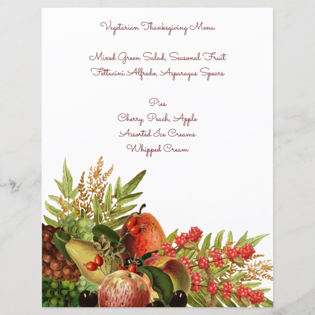 Colheita de Frutas em artigos de papelaria (Frente)