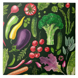 Colheita de hortas e herbáceas em preto