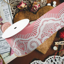 Colheita de moda branca e rosa-rendas