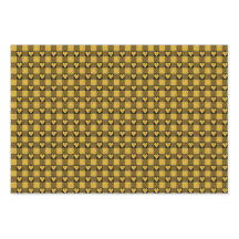 Colheita Dourada Coração Preto de Búfalo Xadrez