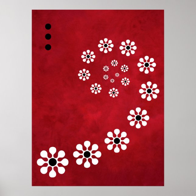 Colimacon Red Poster (Frente)