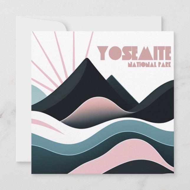 Colinas Coloridas do Parque Nacional Yosemite (Frente)