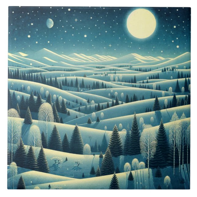 Colinas de inverno (Frente)