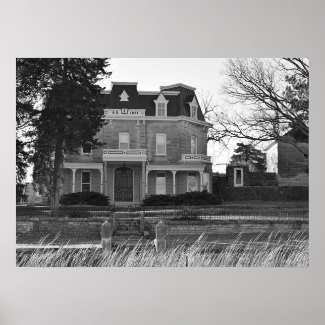 Colinas Flint de Kansas poster (Frente)