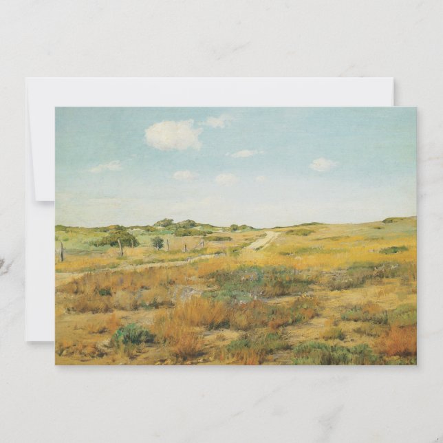 Colinas Shinnecock por William Merritt Chase (Frente)