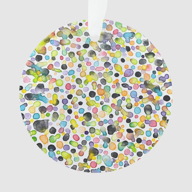 Colírio atômico Ornamento acrílico (Frente)