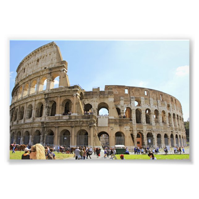 Coliseu Roma Fotografia (Frente)