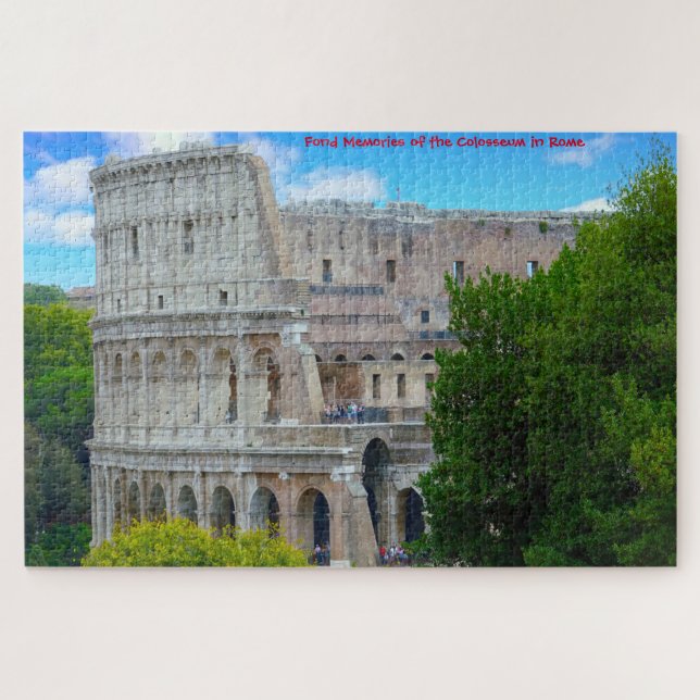 Coliseu Roma. Quebra-cabeça (Horizontal)