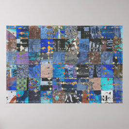 Collage Art Wall Poster