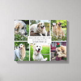 Collage Pets Foto Moderna Canvas de Cachorros