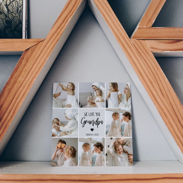 Collage Photo | Amo-Te, Avô, Presente (Criador carregado)