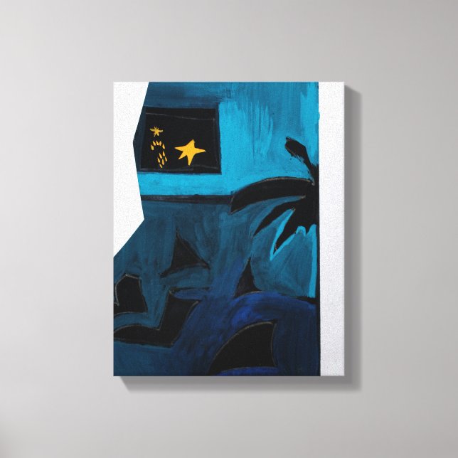 Collages Bruyants Artist Book Blue Room 2 Canvas (Frente)