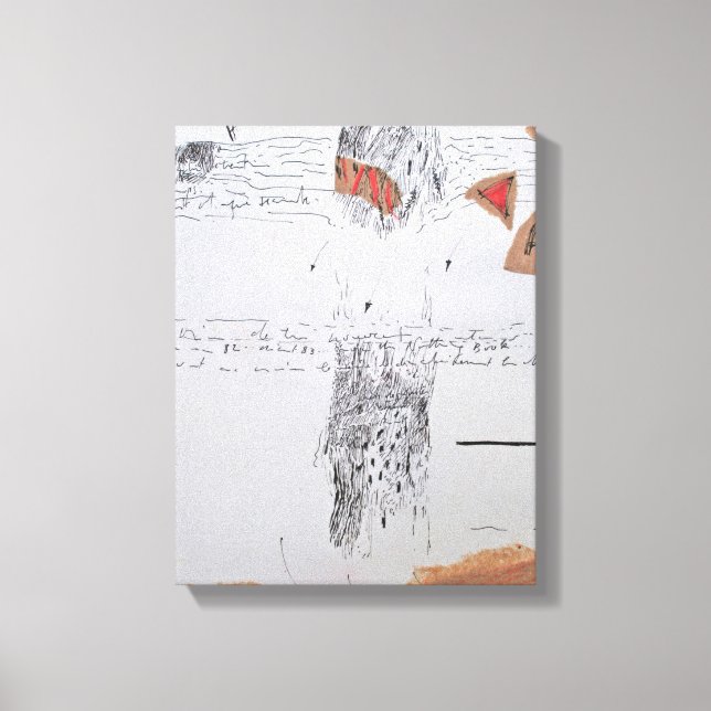 Collages Bruyants Artist's Book 10th page Canvas (Frente)