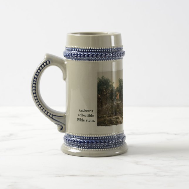 Collectible Custom Holy Land Beer Stein Mug (Esquerda)