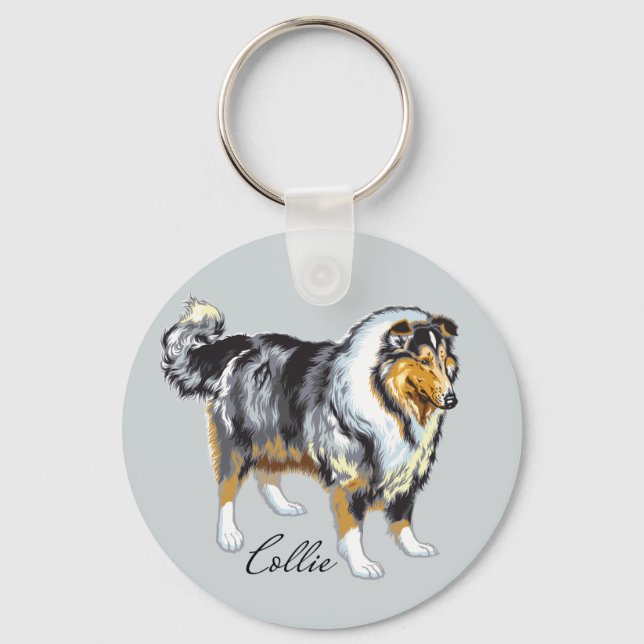collie chaveiro (Frente)