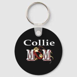 collie mamãe Chaveiro