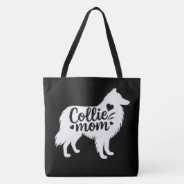 Collie Mamãe Tote Bag