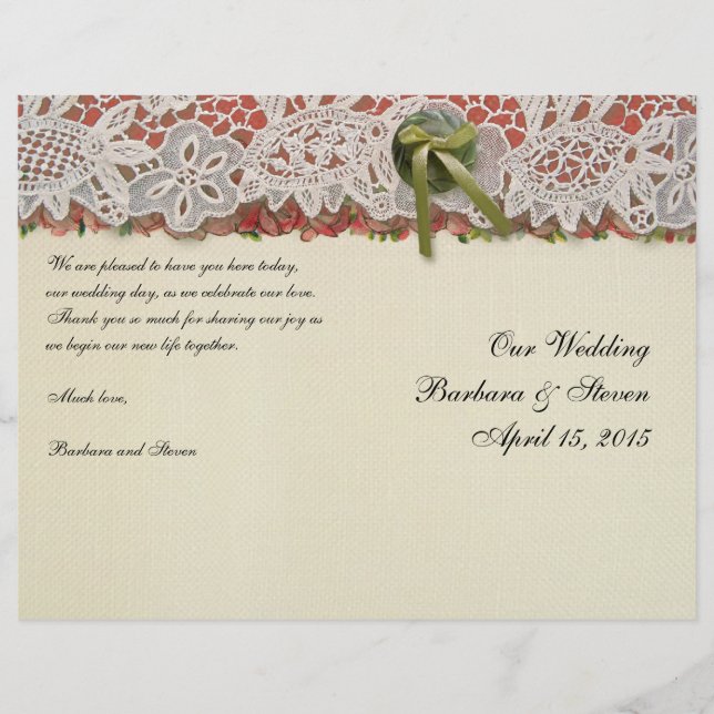 Colmeia Vermelha Rústica Rústica de Rosa antigo (Frente)