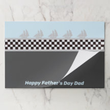 Colocações de papel de verificação em preto-e-bran