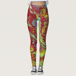 Colocar 3 Leggings Psicodélicas De Forma Livre