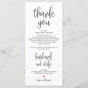 Colocar Cartões de agradecimentos de Configuração 